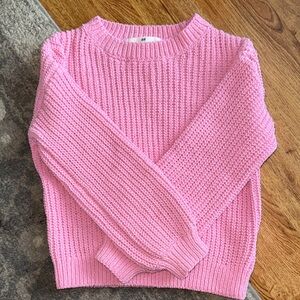 H&M Kids Pink Knit Sweater